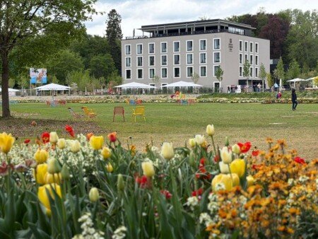 Hotel mit Garten
