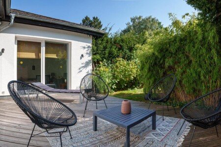 Wohnung 2 Schlafzimmer, mit Garten