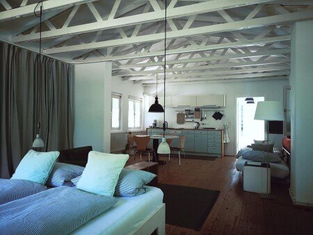 Ferienhaus 1 Schlafzimmer, mit Garten