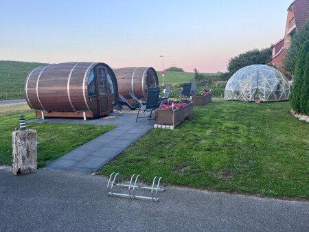 Außergewöhnlich unterkunft 1 Schlafzimmer, mit Garten