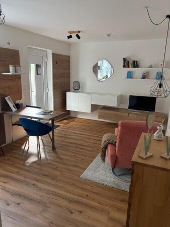 Apartment 1 bedroom, with garden