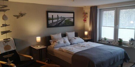 Ferienhaus 1 Schlafzimmer, mit Garten