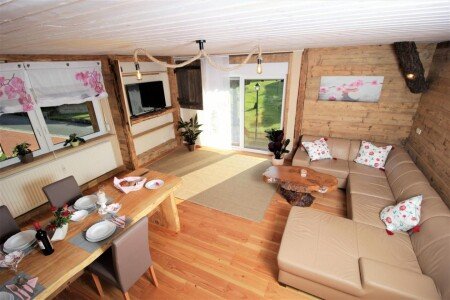 Ferienhaus 6 Gäste, mit Garten