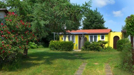 Ferienhaus 3 Gäste, mit Garten