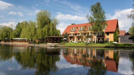 Hotel mit Garten