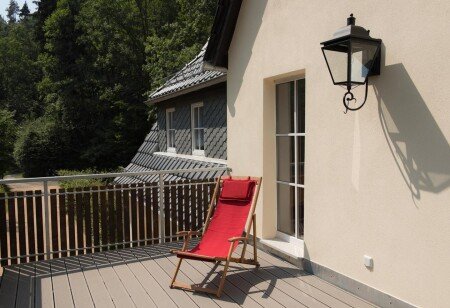 Ferienhaus 1 Schlafzimmer, mit Garten