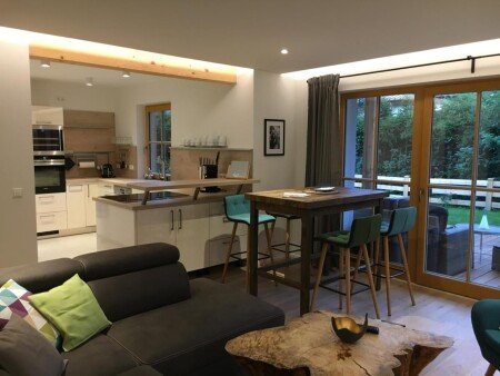 Wohnung 2 Schlafzimmer, mit Garten