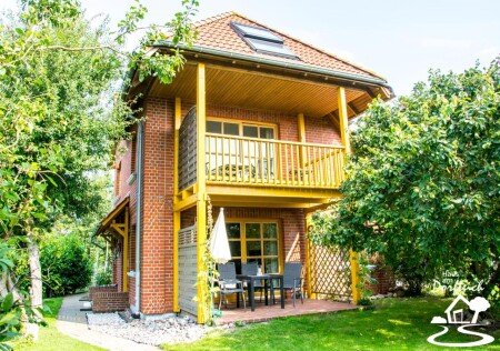 Wohnung 4 Gäste, mit Garten