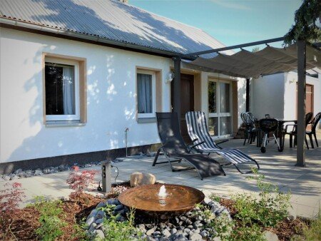 Ferienhaus 1 Schlafzimmer, mit Garten