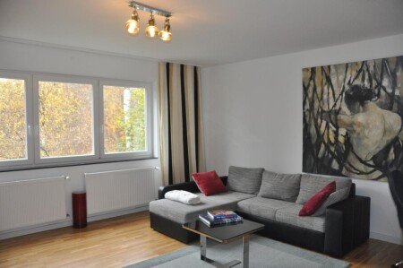 Apartamento 1 habitación, con jardín