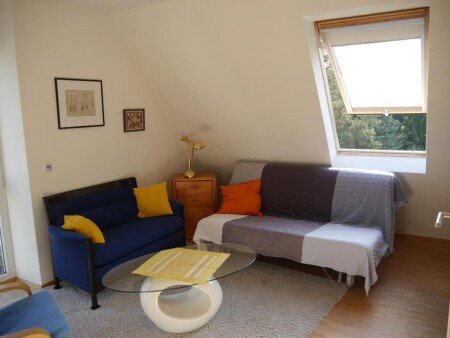 Wohnung 2 Schlafzimmer, mit Garten