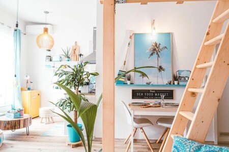 Wohnung 1 Schlafzimmer, mit Klimaanlage