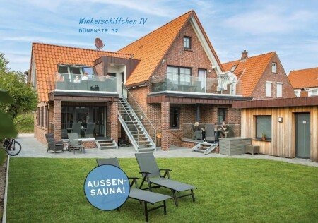Wohnung 8 Gäste, mit Garten
