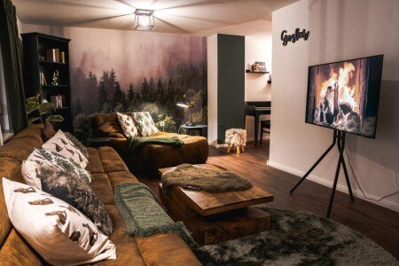 Ferienhaus 3 Schlafzimmer, mit Garten