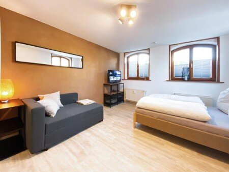 Wohnung 1 Schlafzimmer, mit Garten