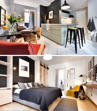 Wohnung 1 Schlafzimmer, mit Garten