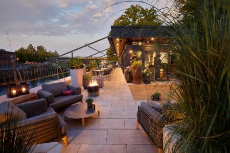 Hotel mit Garten