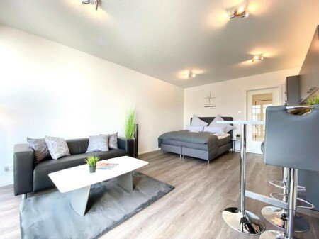 Apartment 1 bedroom, with garden