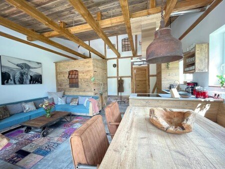 Ferienhaus 8 Gäste, mit Garten