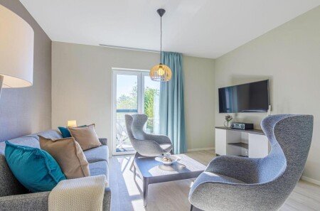 Wohnung 2 Schlafzimmer, mit Fitnessstudio