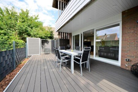 Wohnung 2 Schlafzimmer, mit Garten