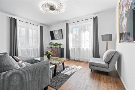 Wohnung 7 Gäste, mit Garten