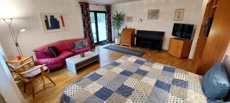 Wohnung 1 Schlafzimmer, mit Garten