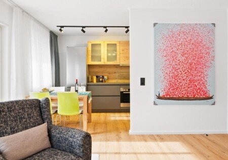 Appartement 1 chambre, avec jardin