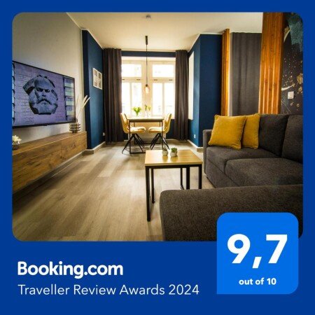 Appartement design, 1 chambre, avec wifi