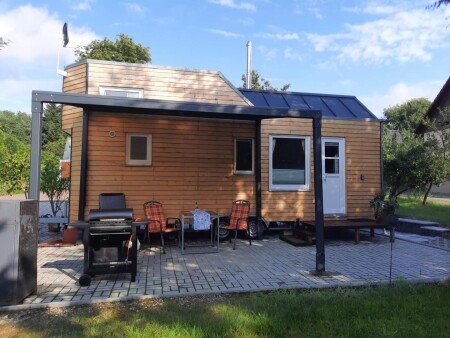 Ferienhaus 1 Schlafzimmer, mit Garten
