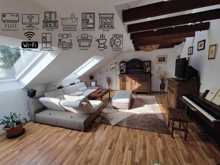Wohnung 2 Schlafzimmer, mit Whirlpool