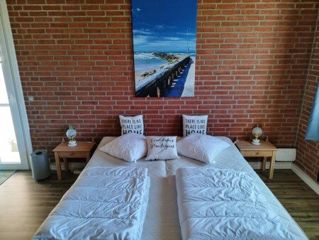 Ferienhaus 1 Schlafzimmer, mit Garten