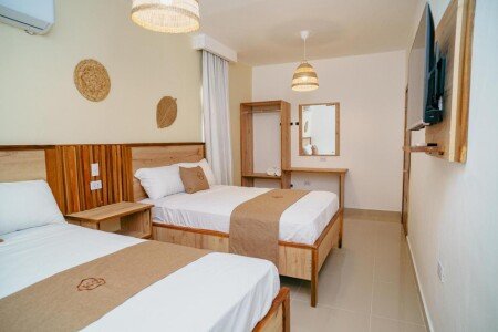 Hotel con aire acondicionado