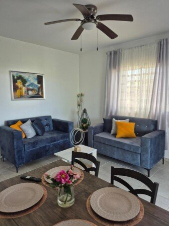 Apartamento 2 habitaciones, con aire acondicionado