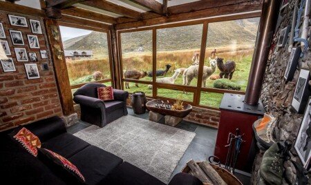 Chalet 2 Gäste, mit Parkplatz