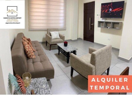 Apartment 2 bedrooms, with garden