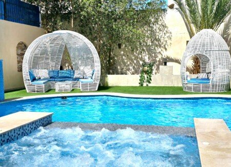 Villa 3 chambres, avec jacuzzi