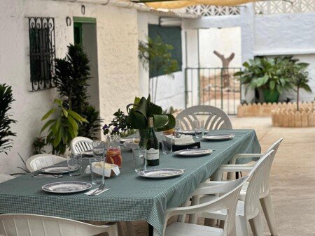 Casa 2 habitaciones, con jardín