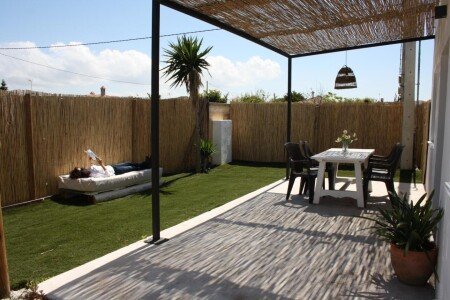 Casa 5 huéspedes, con jardín