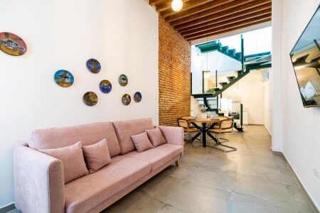 Casa 2 habitaciones, con aire acondicionado