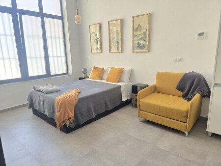 Apartamento 1 habitación, con aire acondicionado
