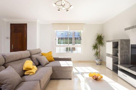 Apartamento 1 habitación, con jardín