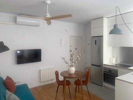 Apartamento 1 habitación, con aire acondicionado
