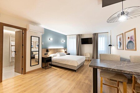 Aparthotel 4 huéspedes, con aire acondicionado