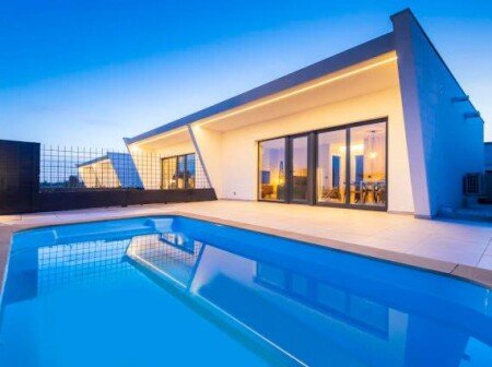 Villa 4 huéspedes, con piscina
