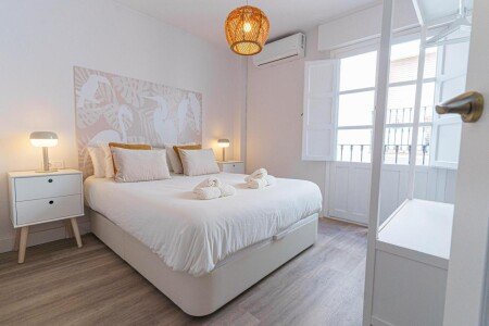 Apartamento 1 habitación, con aire acondicionado