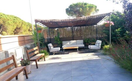Apartamento 4 huéspedes, con jardín