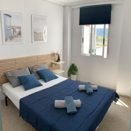 Apartamento 2 habitaciones, con aire acondicionado