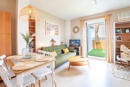 Apartamento 1 habitación, con aire acondicionado
