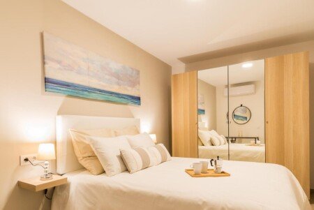 Apartamento 1 habitación, con aire acondicionado